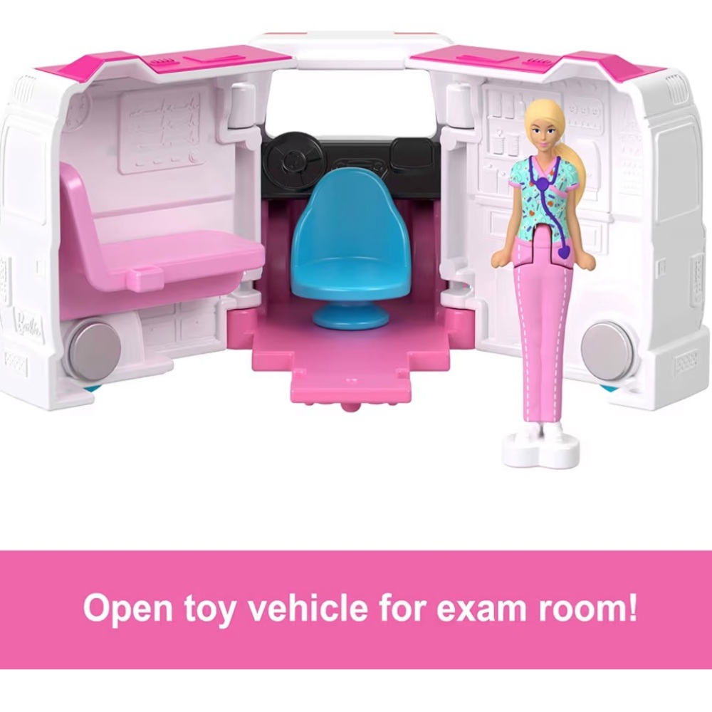 Barbie Mini BarbieLand Care Clinic‎ Vehicle & Medical Office - Picture 4 of 7
